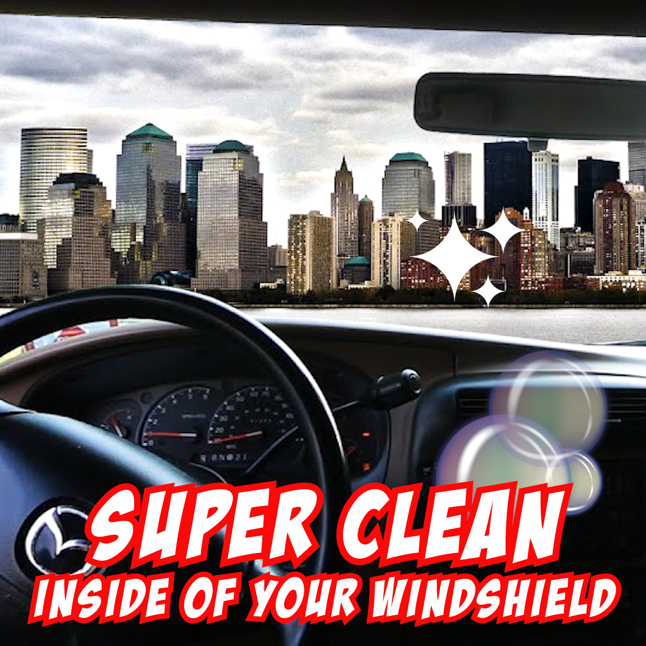 How To Clean The Inside Of Your Windshield PROPERLY! 🧼 #cartips ...