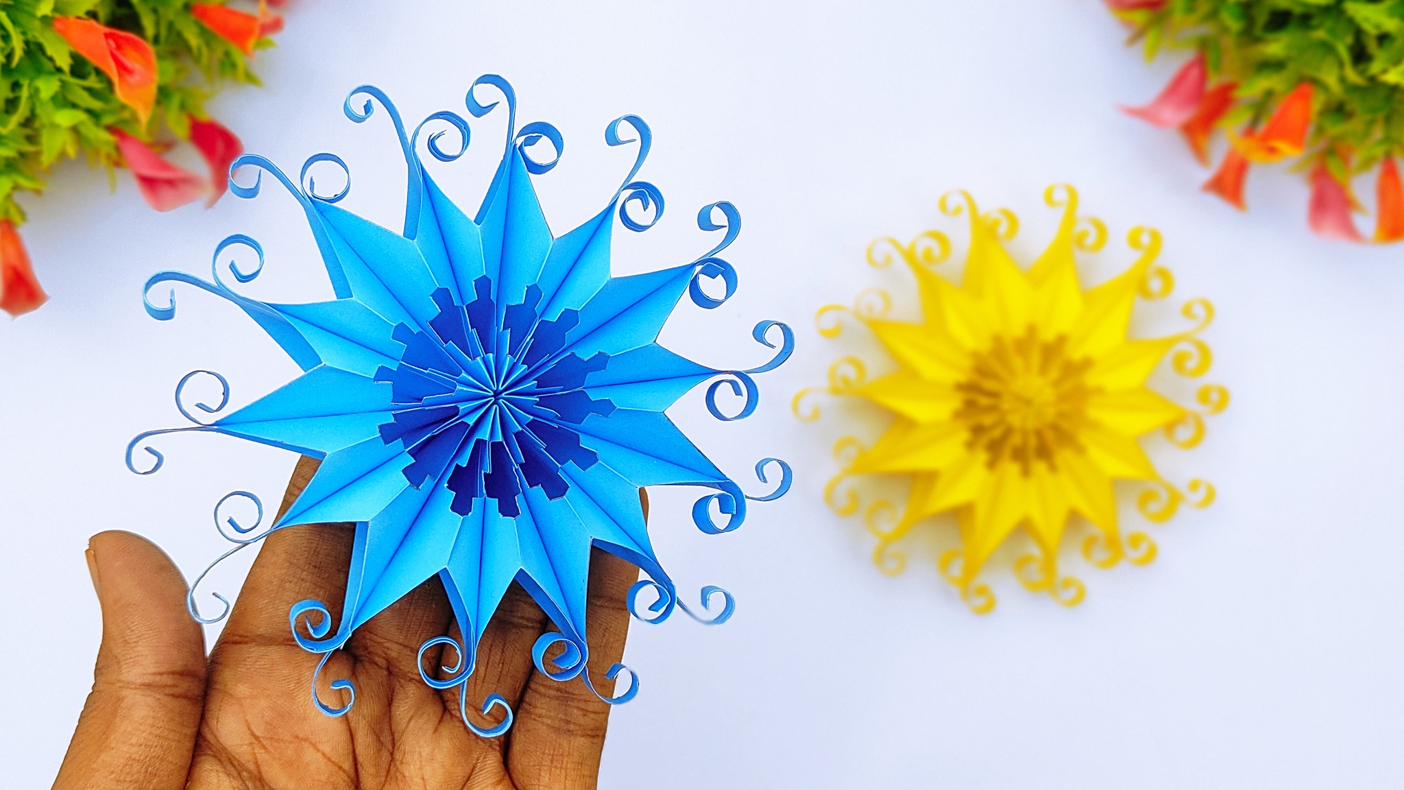 How to make Christmas snowflakes step by step - Custom Christmas decor ...