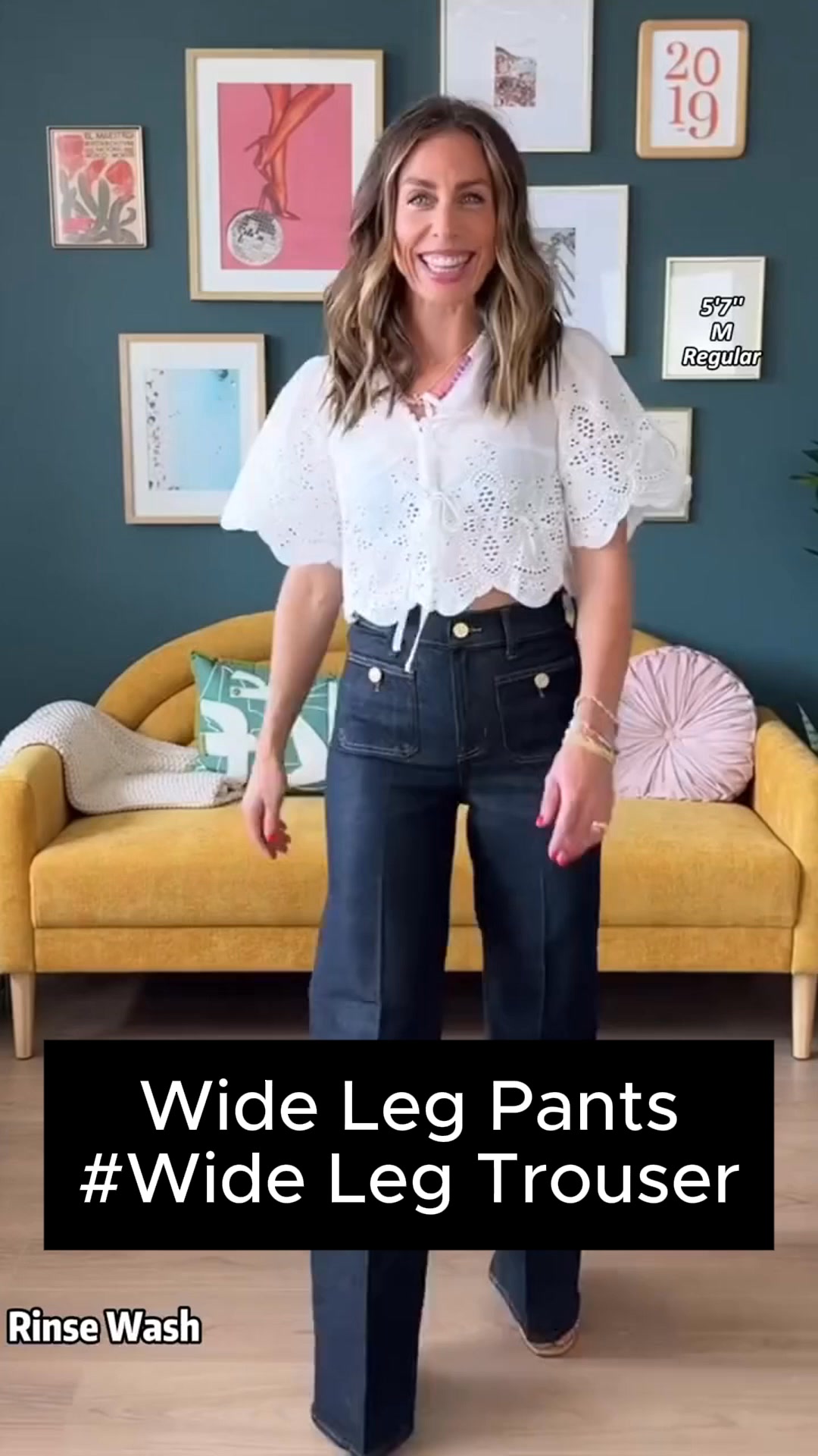 Fits all sizes! 😍 👖These comfortable pants feature a pull-on design and ...