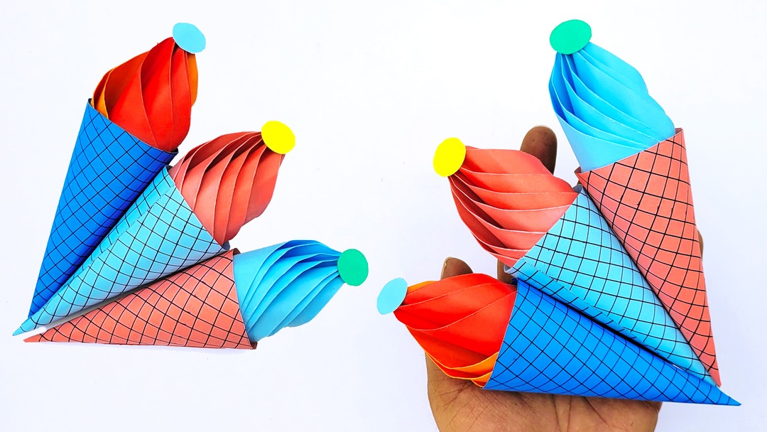 How To Make An Origami Cone DIY Paper Cone For Snacks Is Super Easy To