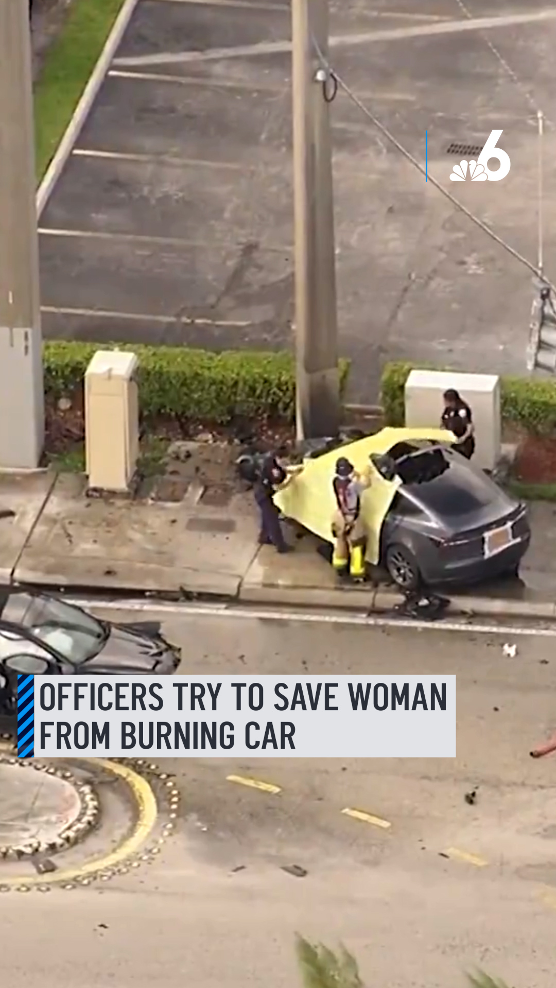 Police released dramatic video of officers working to rescue a woman ...