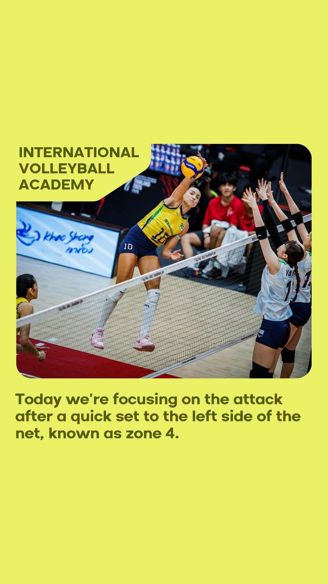How to attack after a quick pass to zone 4? Want to improve your ...