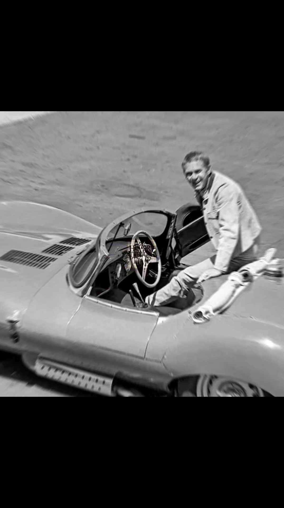 After purchasing this 1956 Jaguar XKSS, Steve McQueen had it