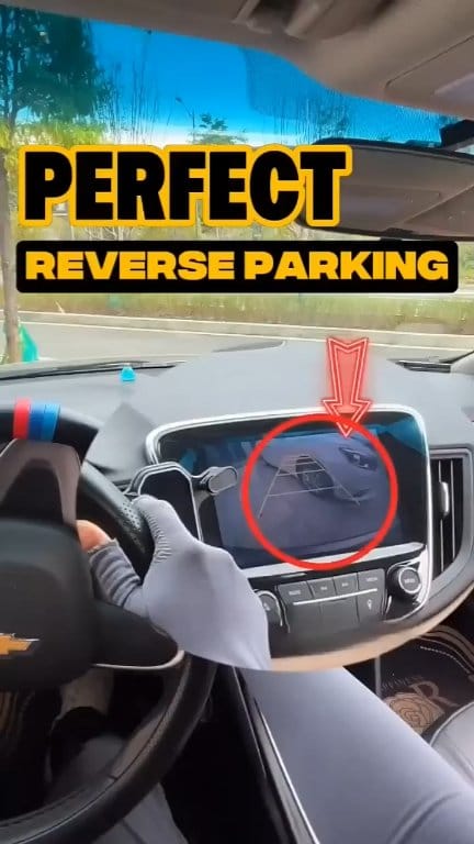 Reverse Parking Tricks When Cars Are on Both Sides #carhacks #knowledge ...