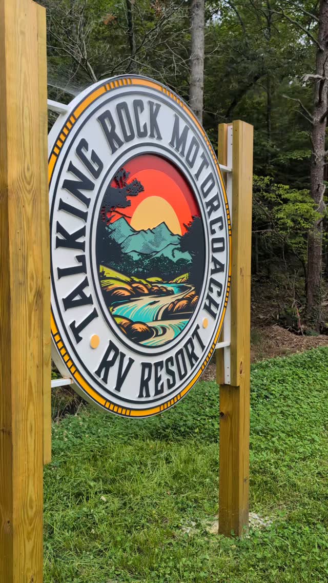 Huge thanks to @talkingrockmotorcoachresort for the opportunity to Tour ...