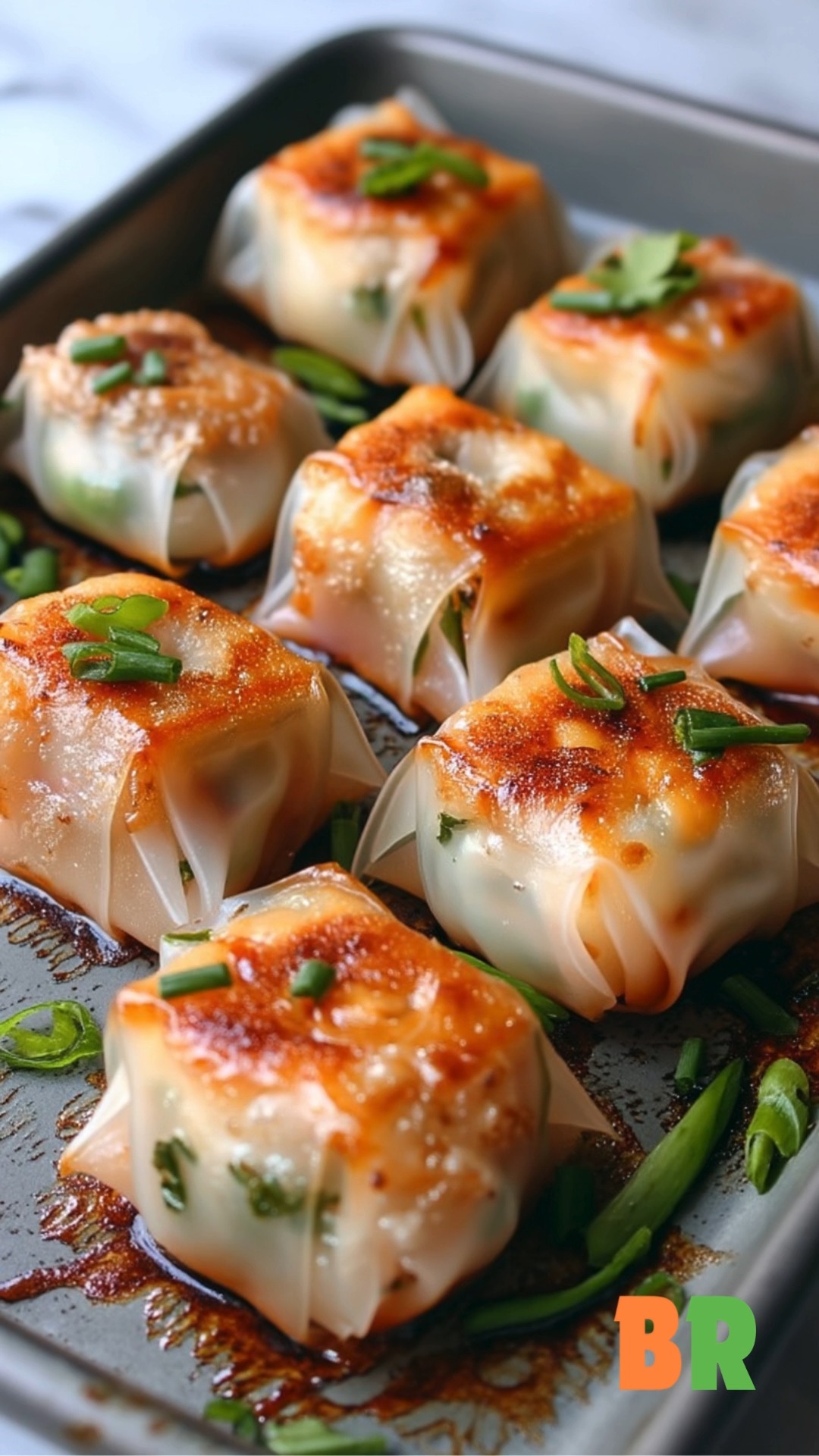 Booster Recipes - Baked Shrimp and Chive Rice Paper... | Facebook