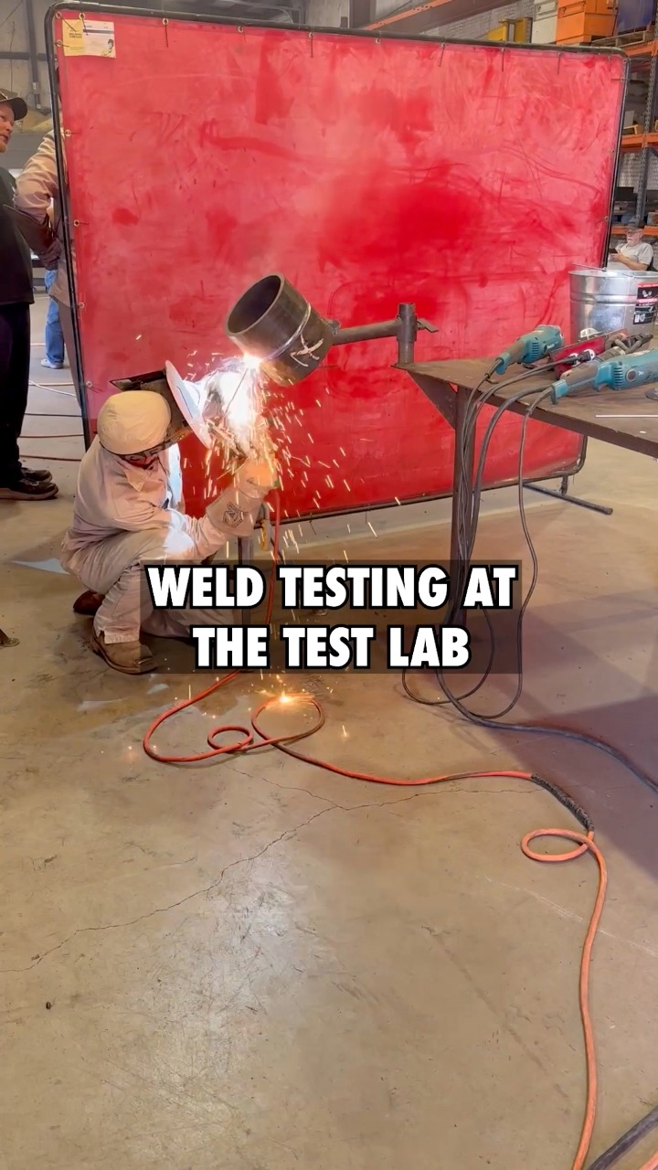 Weld Testing at Mav-Tec Test Lab ️ MAVTECTESTING.COM #welding #welder # ...