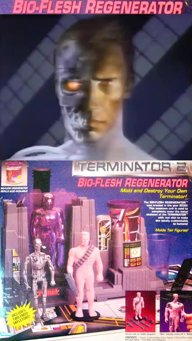 Kenner was unmatched. 1991 Kenner Terminator 2 Exploding T-1000