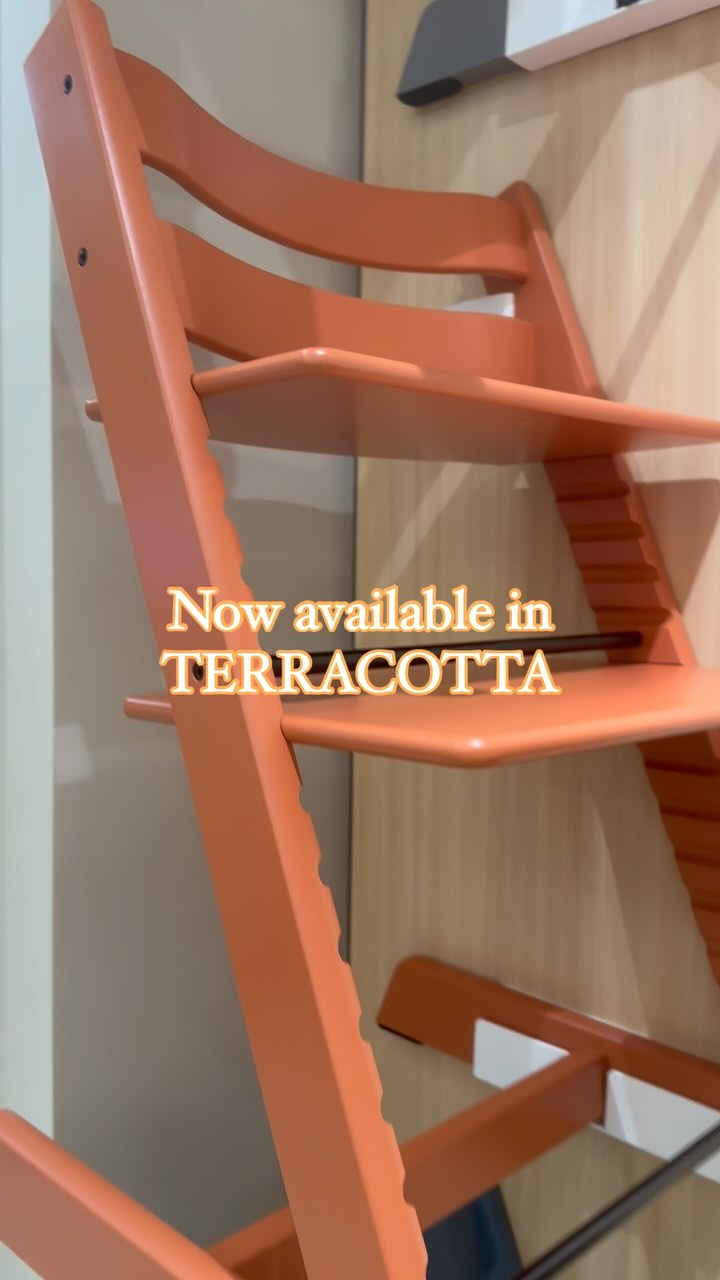 Add a warm touch to your home with the new Tripp Trapp color