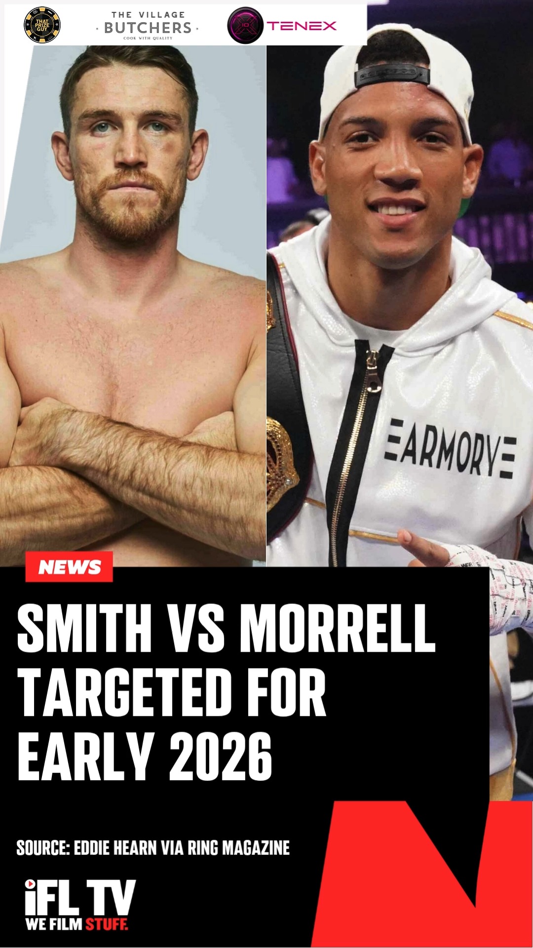 SMITH VS MORRELL TARGETED FOR EARLY 2026 ‼️ @EddieHearn has revealed ...