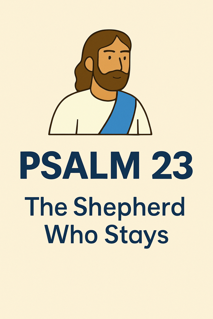 When life feels heavy, remember—you’re not walking alone. Psalm 23 ...