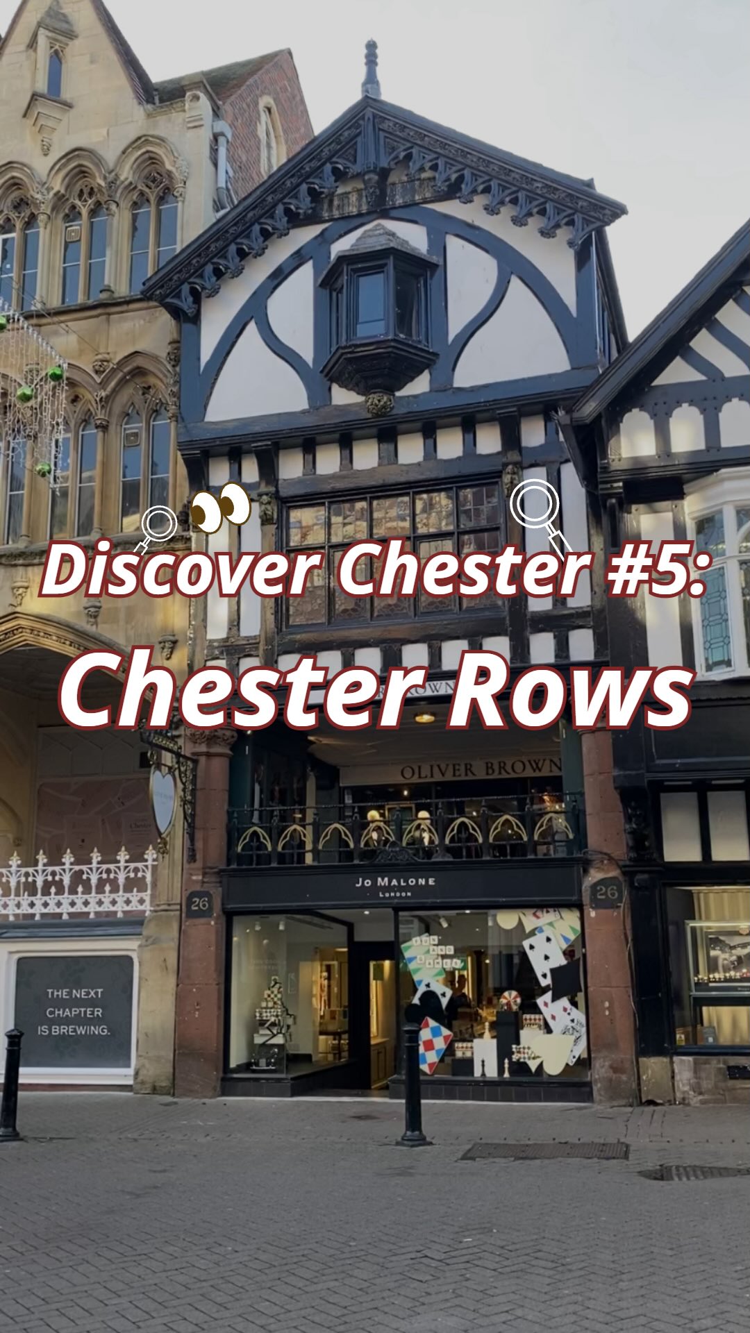 🇬🇧 A stroll above the streets — Chester Rows The Rows are one of ...