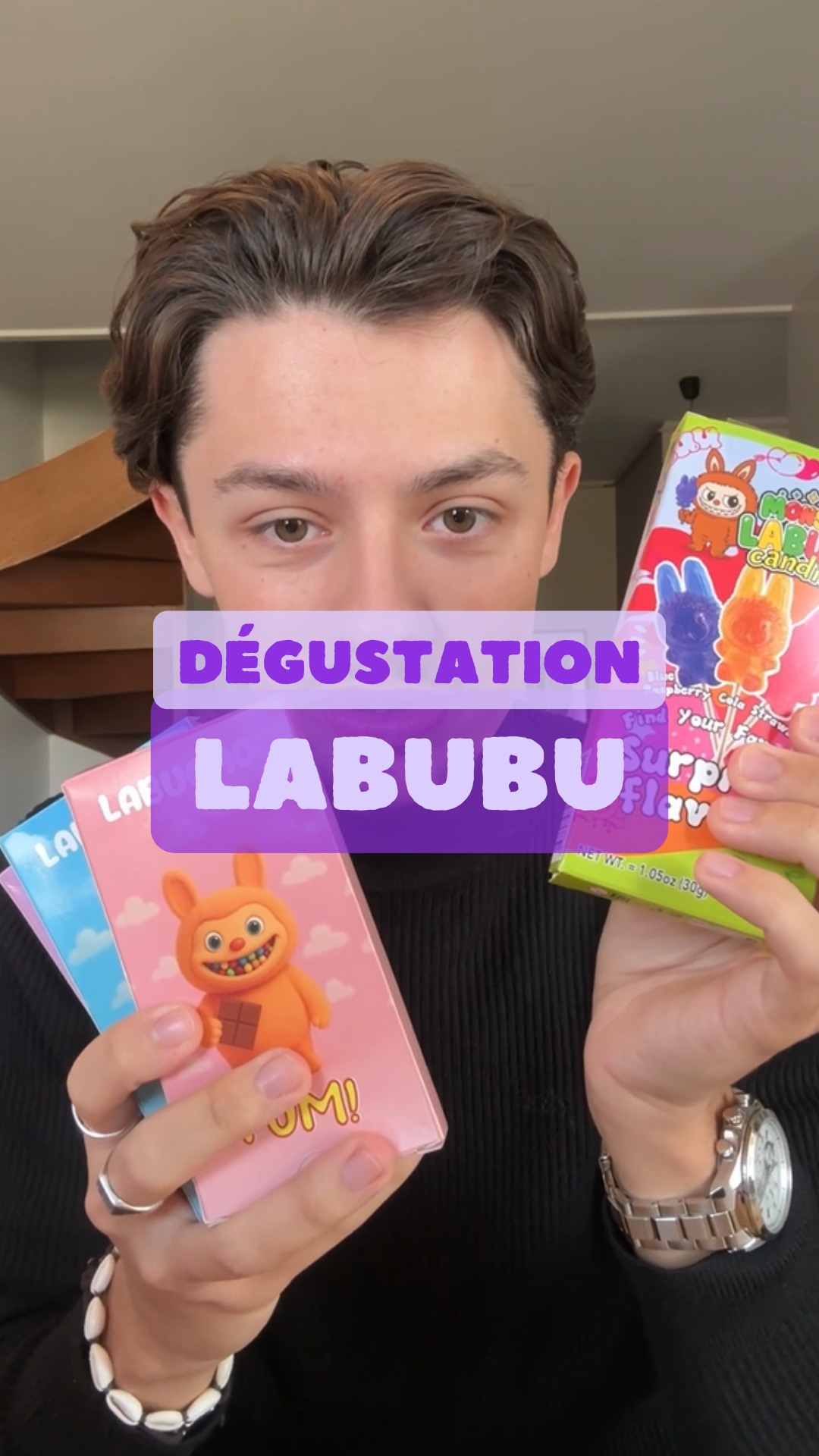 🐰 On a cédé à la tendance Labubu... Au menu : tablette Labuchoc (3,49 ...