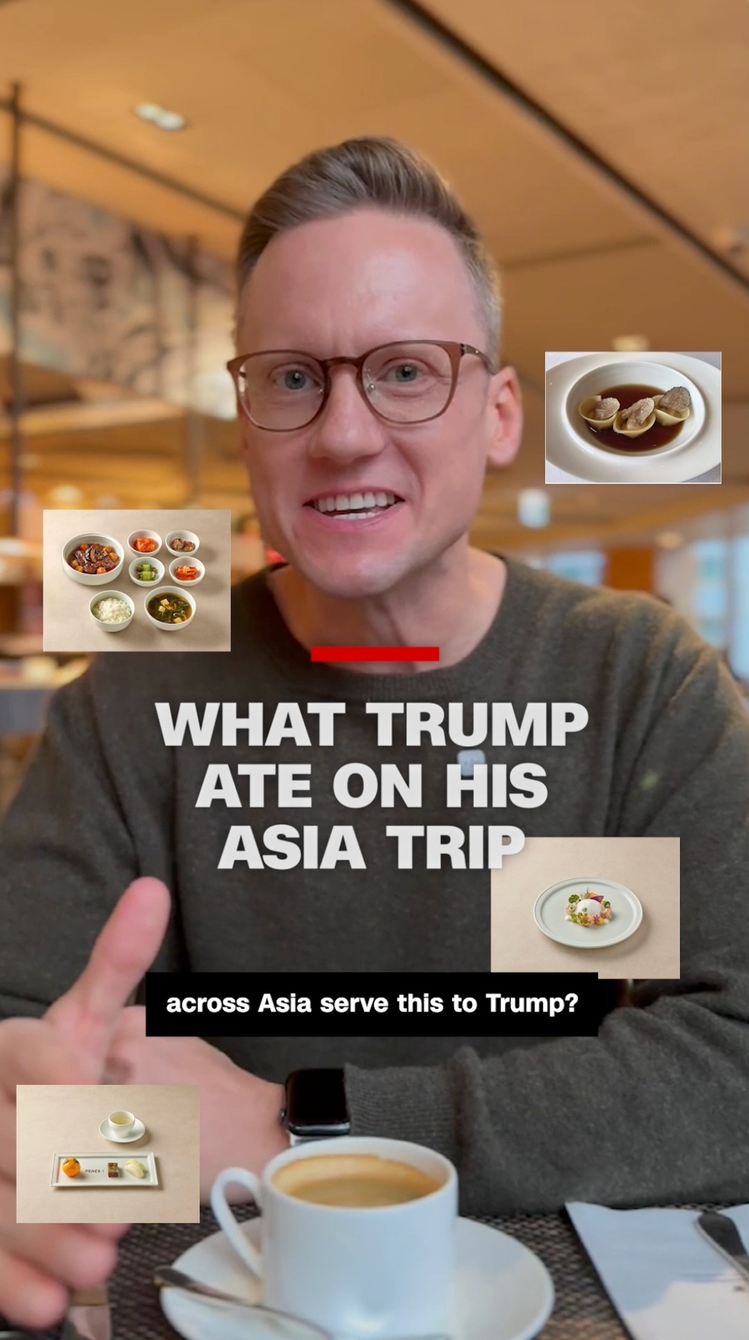 Food was front and center on Donald Trump's trip across Asia from US ...