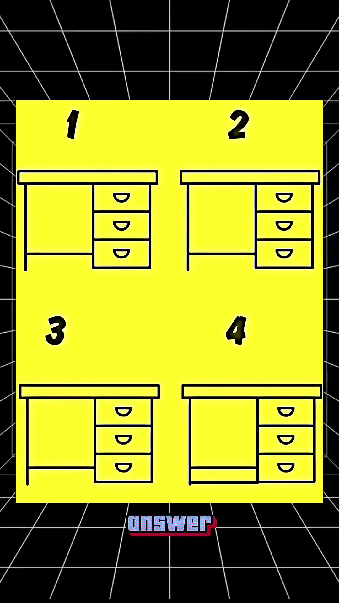 Which desk is different? #quiz #quiztime #riddles #usareels #canada # ...
