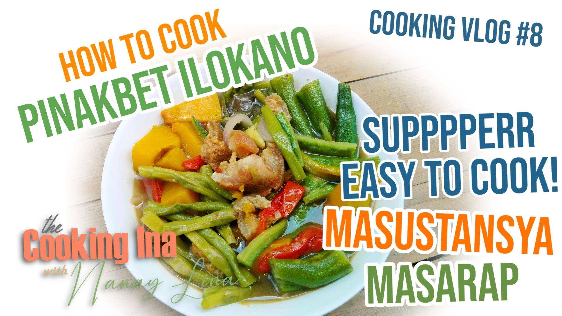 Cooking INA with Nanay Lina