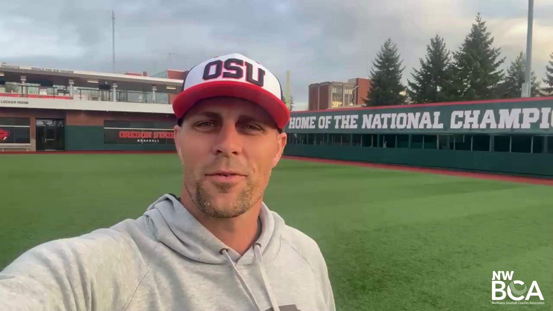 Oregon State Baseball head coach Mitch Canham, a two-time national ...