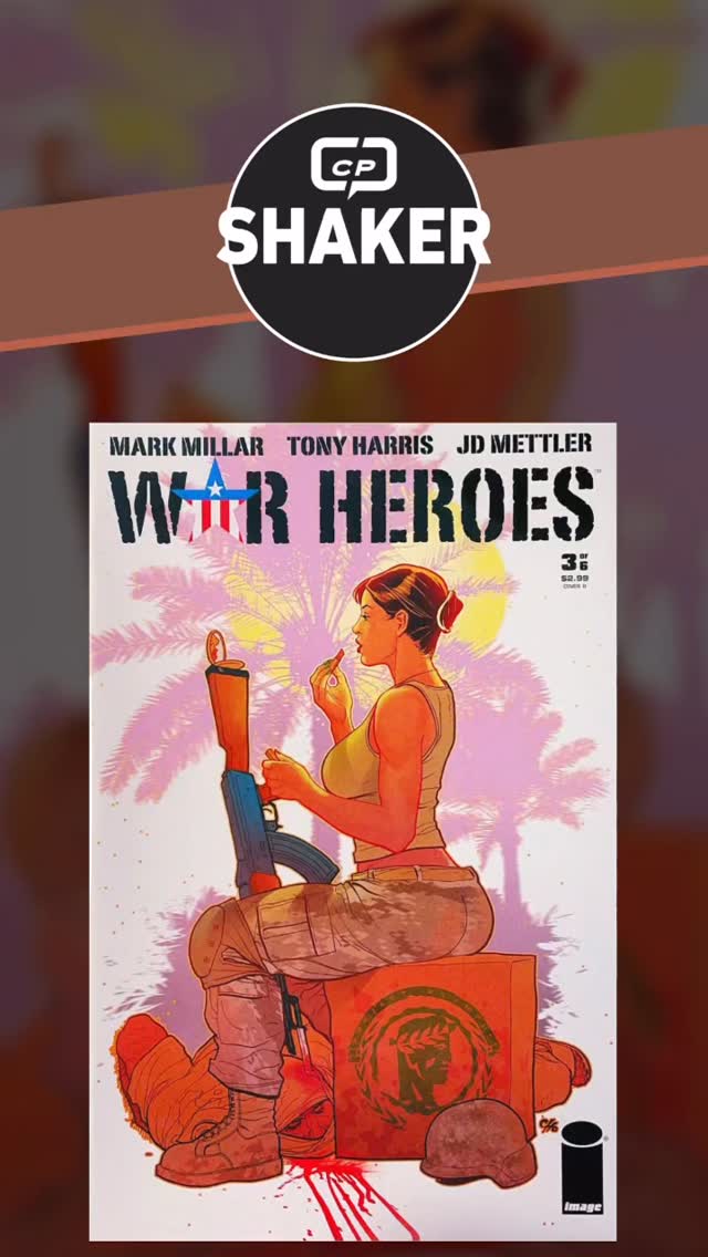 Rare 1:20 Frank Cho variant for the 2008 Image Comics series WAR