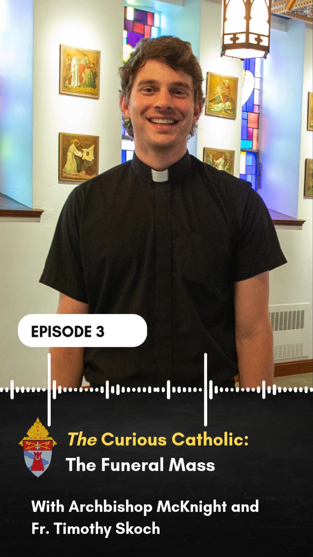 Episode 3 of The Curious Catholic is now live! Archbishop Shawn ...