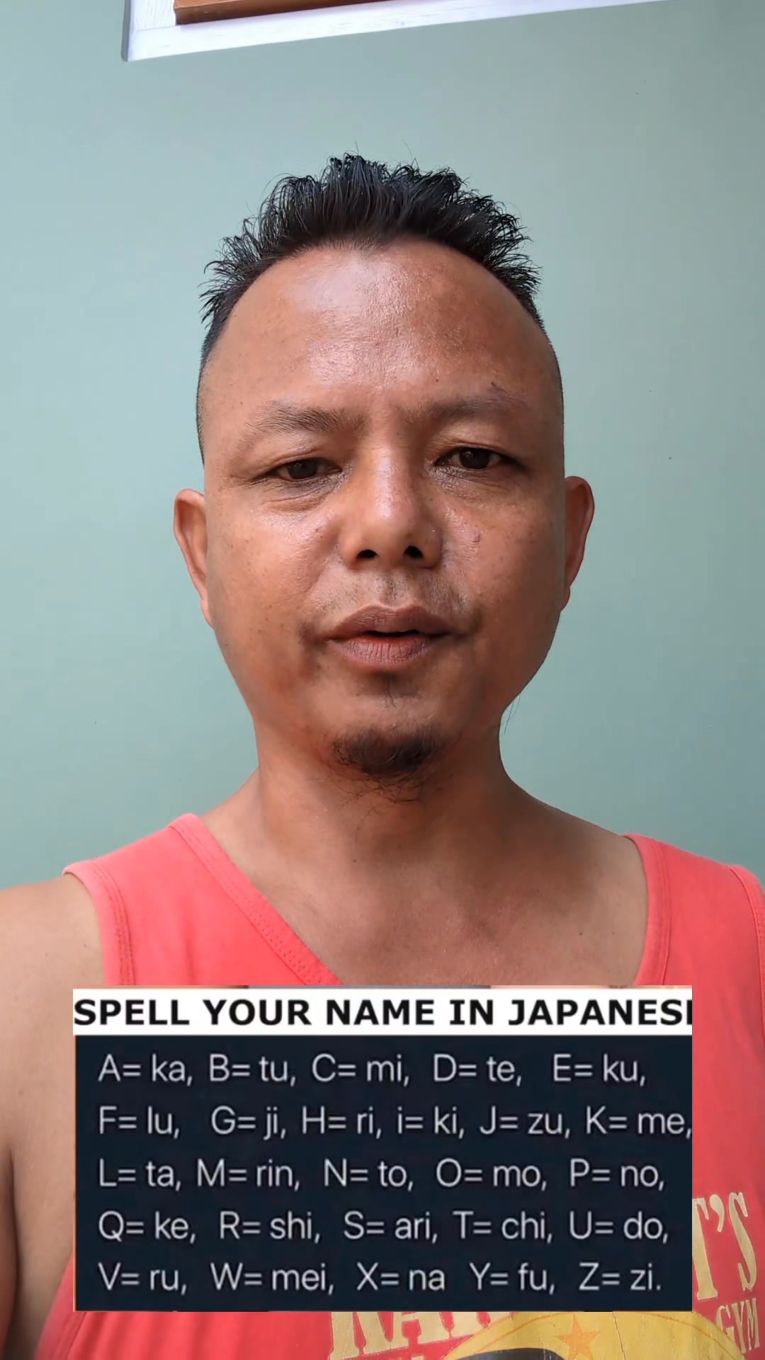 Spell your name in Japanese language 😂