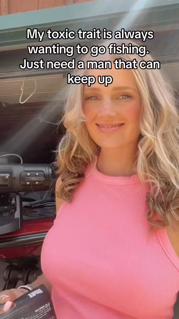 Pov your view while fishing with me Riley Roscato Facebook
