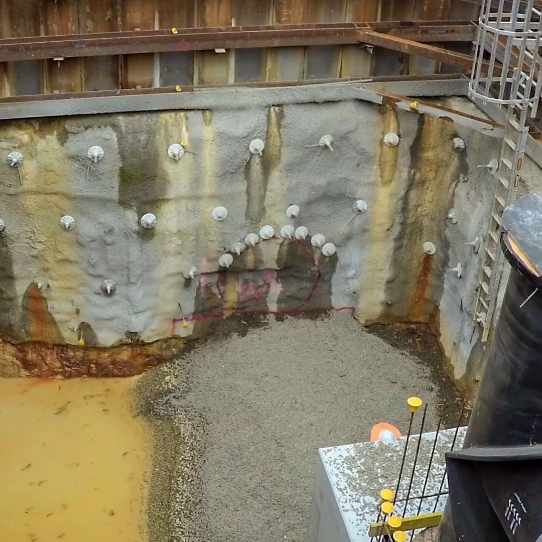 🎥: Watch as tunnel boring machine Bessie Rouse breaks through at Rouse ...