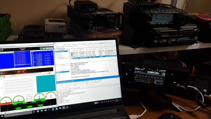 Winlink VARA HF with ic-705, JS8call on a Raspberry Pi with FT-891 # ...