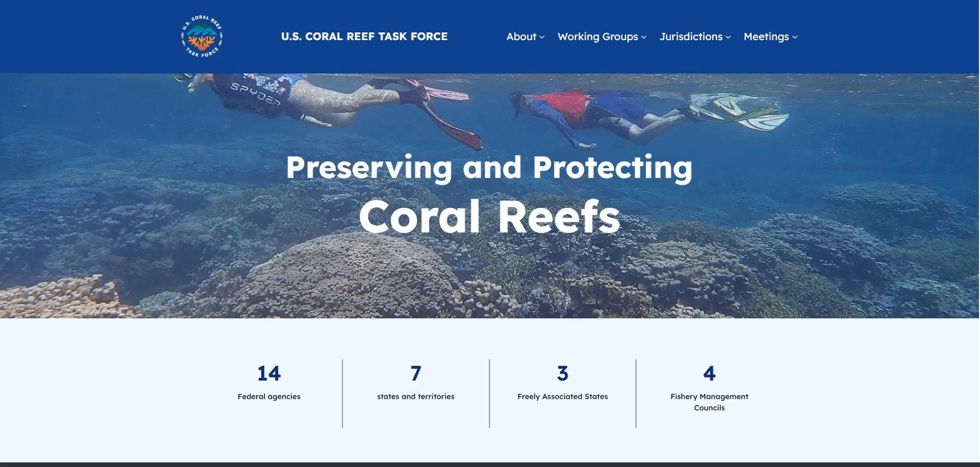 Dive in, the new U.S. Coral Reef Task Force (USCRTF) website is live ...