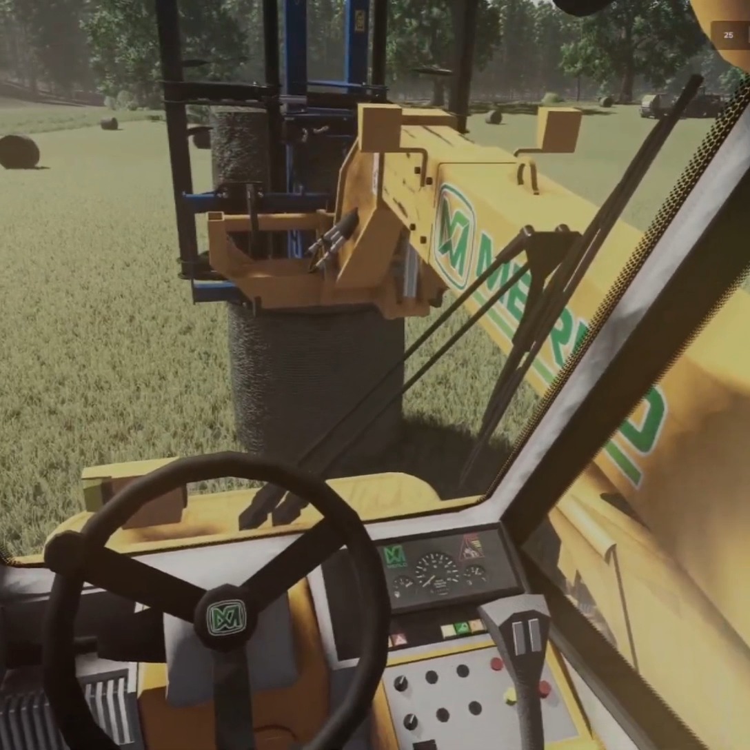 FS25 Manually bale loading and transport. #farmingsimulator25 #seeding ...