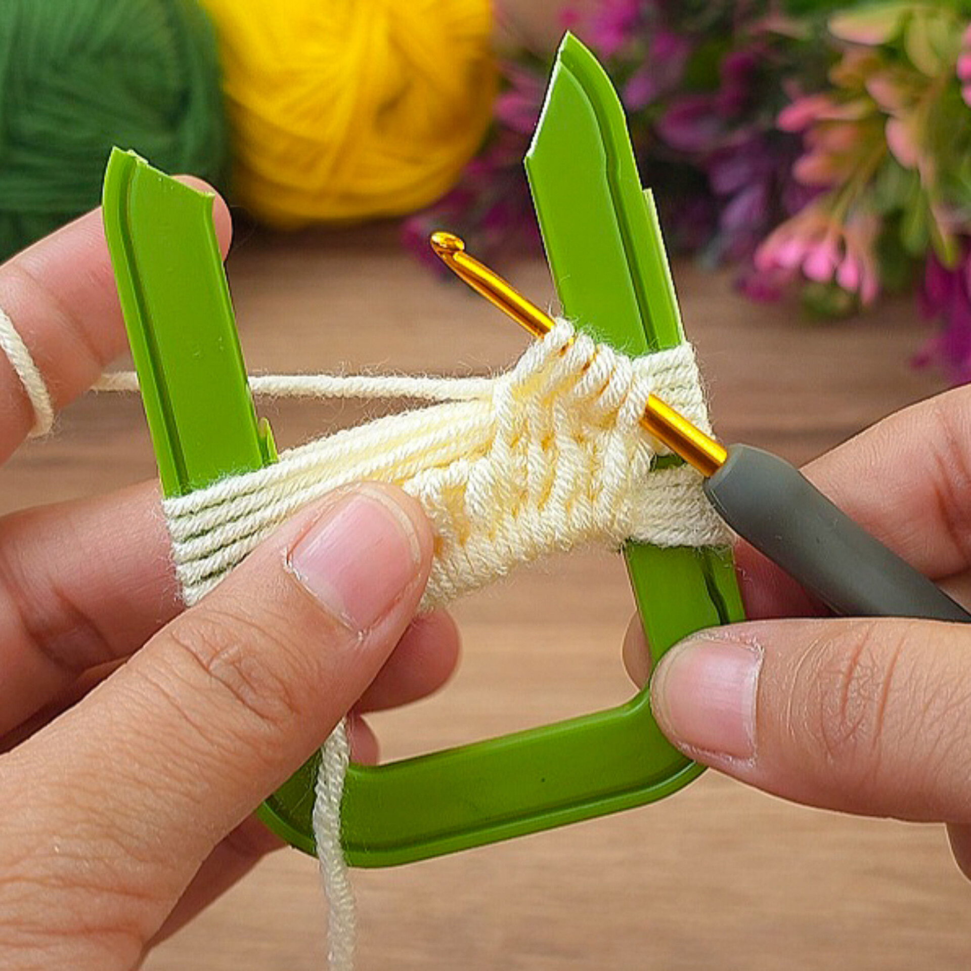 I cut and knitted the wet wipe cover and got the order. #crochet # ...
