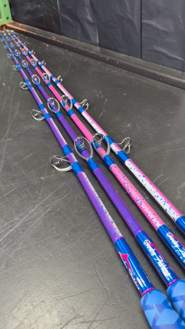 Available! 🍬 Check out these one of a kind PINK, PURPLE and BLUE Mahi ...