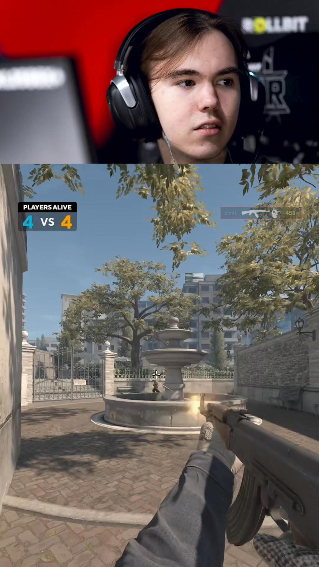 DONK 1V3 CLUTCH ON FACEIT 😱 #donk #donked #TeamSpirit | Ilya Osipov ...