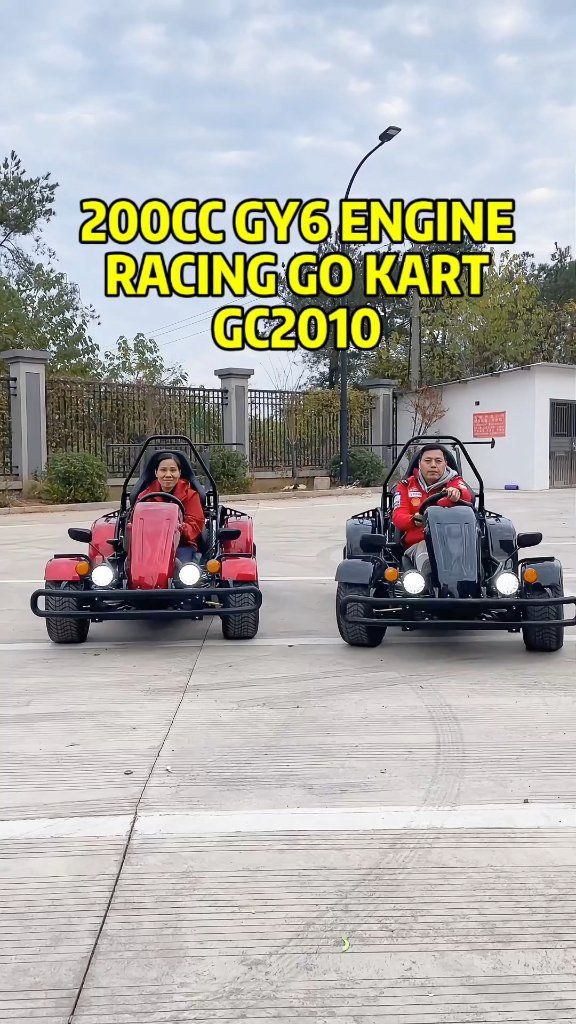 200cc GY6 engine Racing go kart, four wheel motorcycle, Karting factory ...
