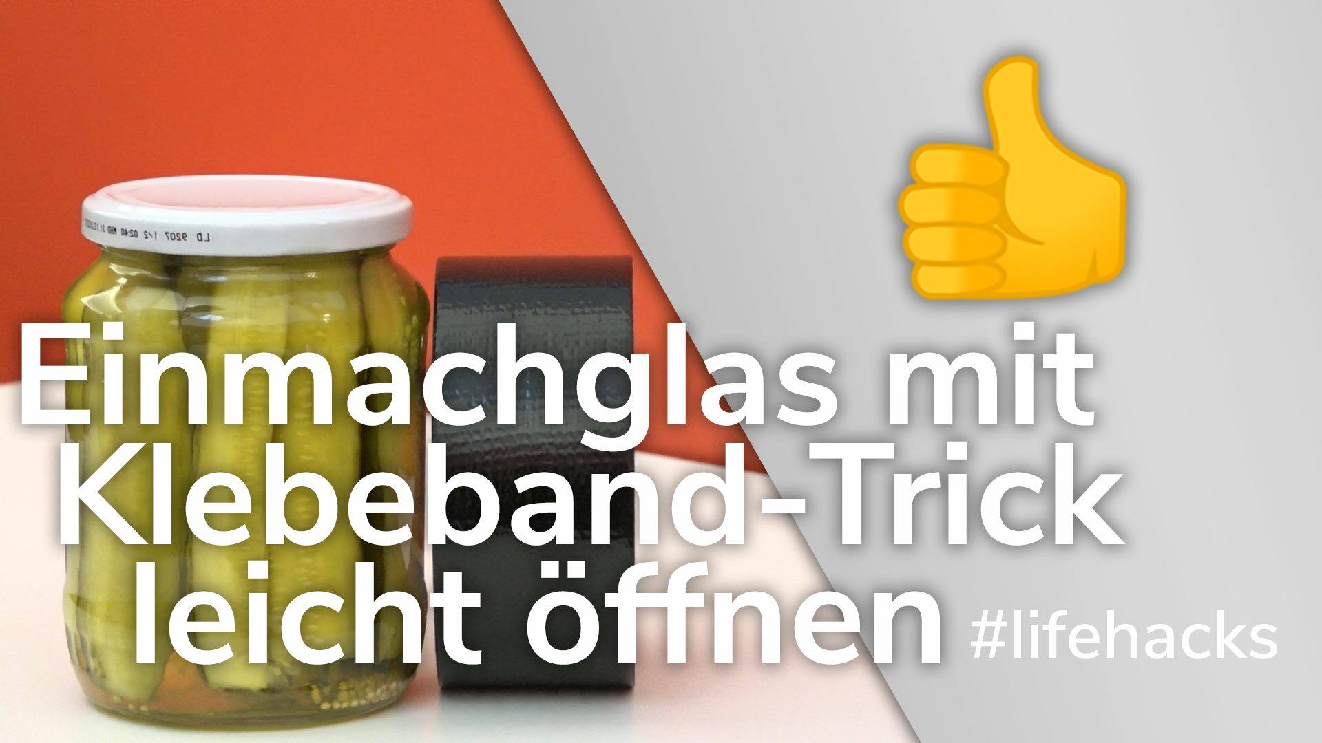 Manchmal wollen die Dinger einfach nicht aufgehen. Dieser Trick kann helfen ☝️ (srü) | inFranken.de