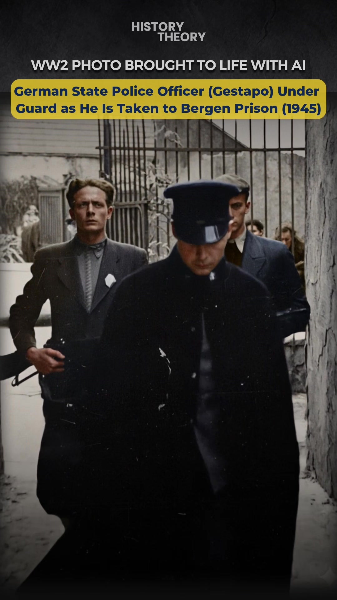 WW2 Photo Brought to Life: German State Police Officer is Arrested and ...