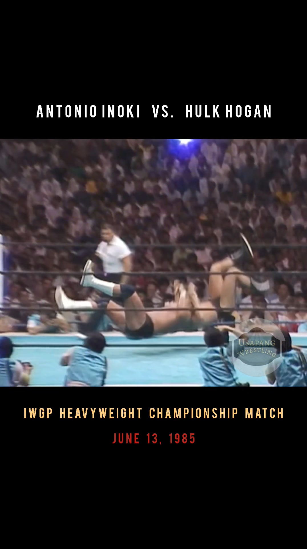 Hulk Hogan vs Antonio Inoki - IWGP Tournament Final (June 2, 1983