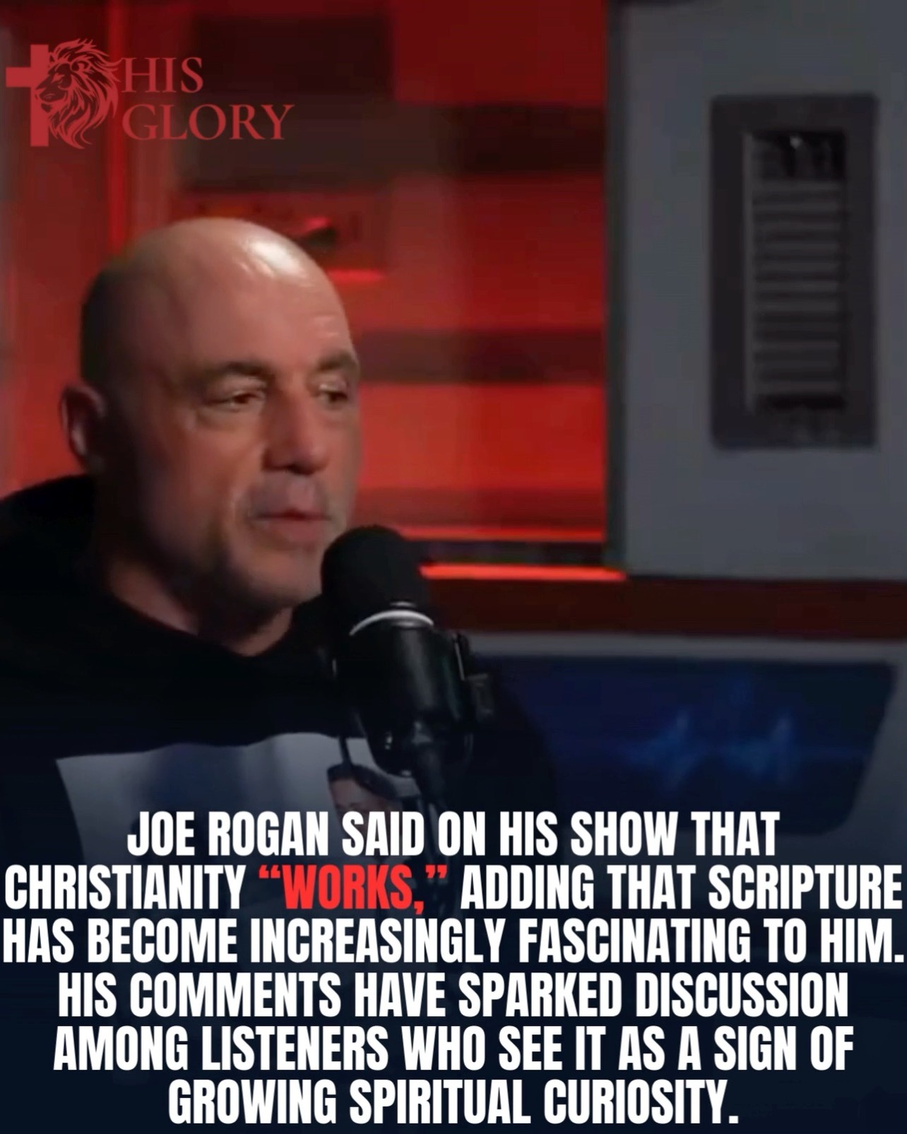 Joe Rogan just admitted on his podcast that Christianity “works” — and ...