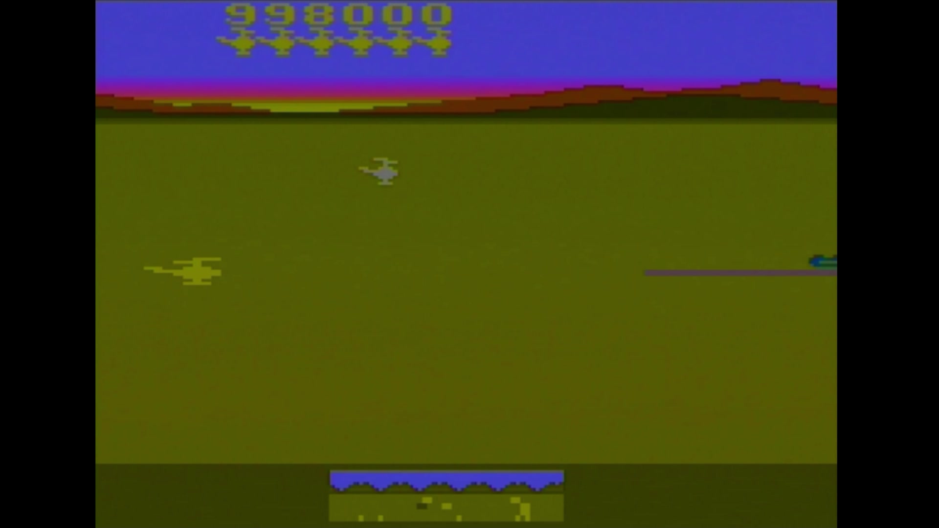 Jeu Vidéo Atari 2600 - Chopper Command - Version PAL (Loose) - État Correct - Cartouche Seule