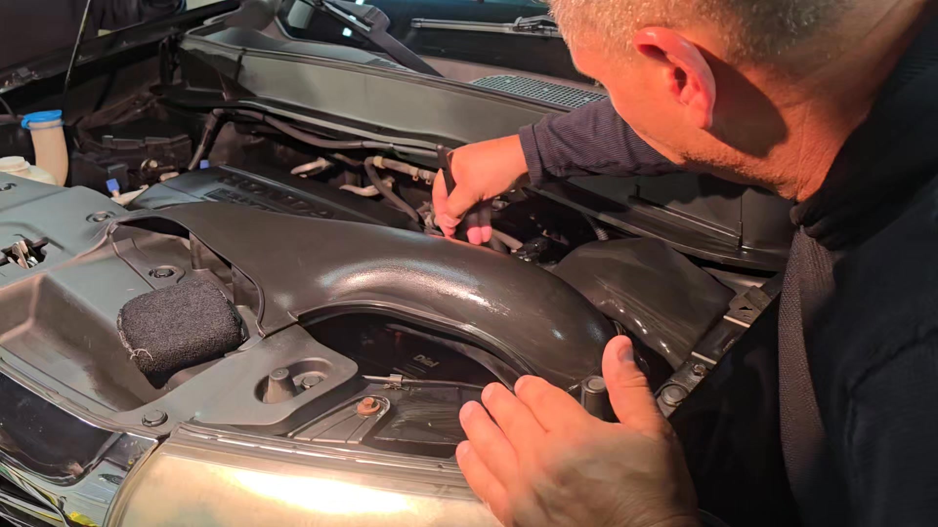 Engine detailing and dressing is next! For professional detailers you ...