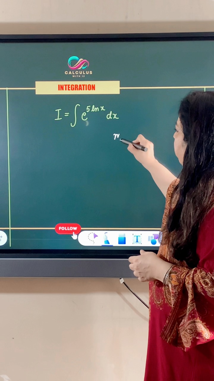Integration problem using logarithms📚📚⭐️⭐️⭐️⭐️🤩🤩 #maths #mathematics # ...