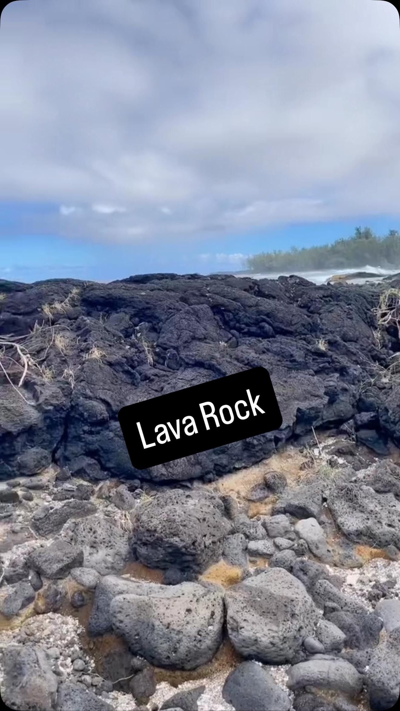 Have you noticed that lava rock in Hawaiʻi doesn