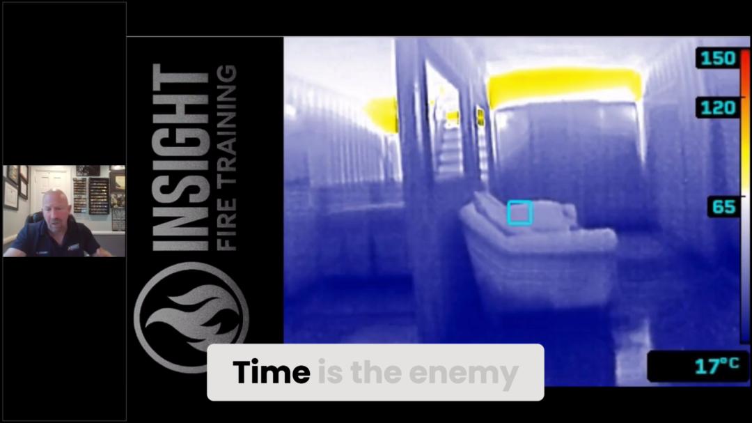 On the fireground, time is the enemy! If you take seconds and it saves ...