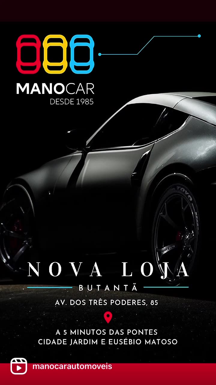 ⚠️ MANOCAR | LOJA NOVA | BUTANTÃ ⚠️ Desde 1985 a MANOCAR se destaca na ...