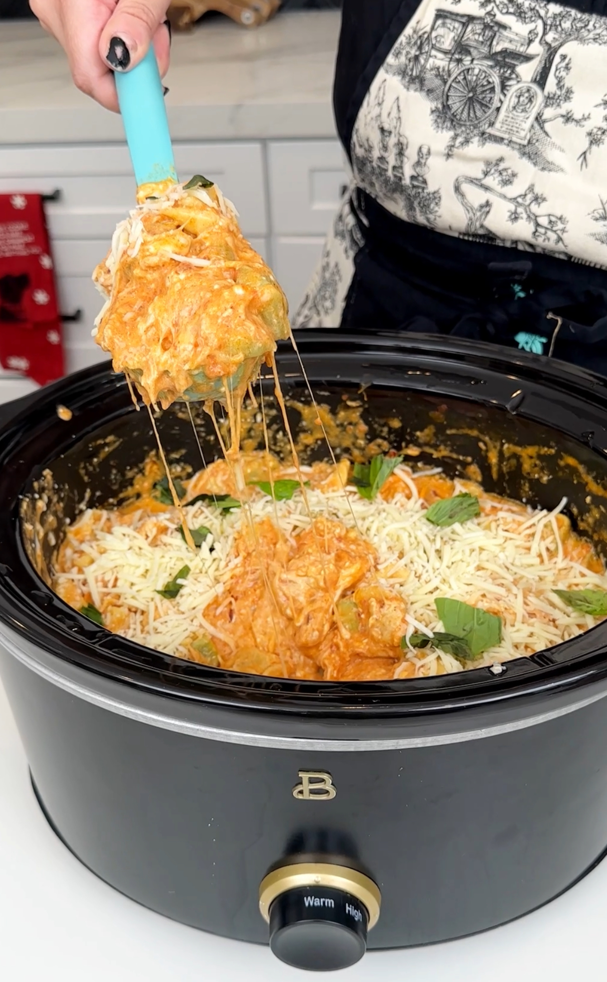 My favorite Italian Meal Jen makes a slow cooker pasta | Anyone Can ...