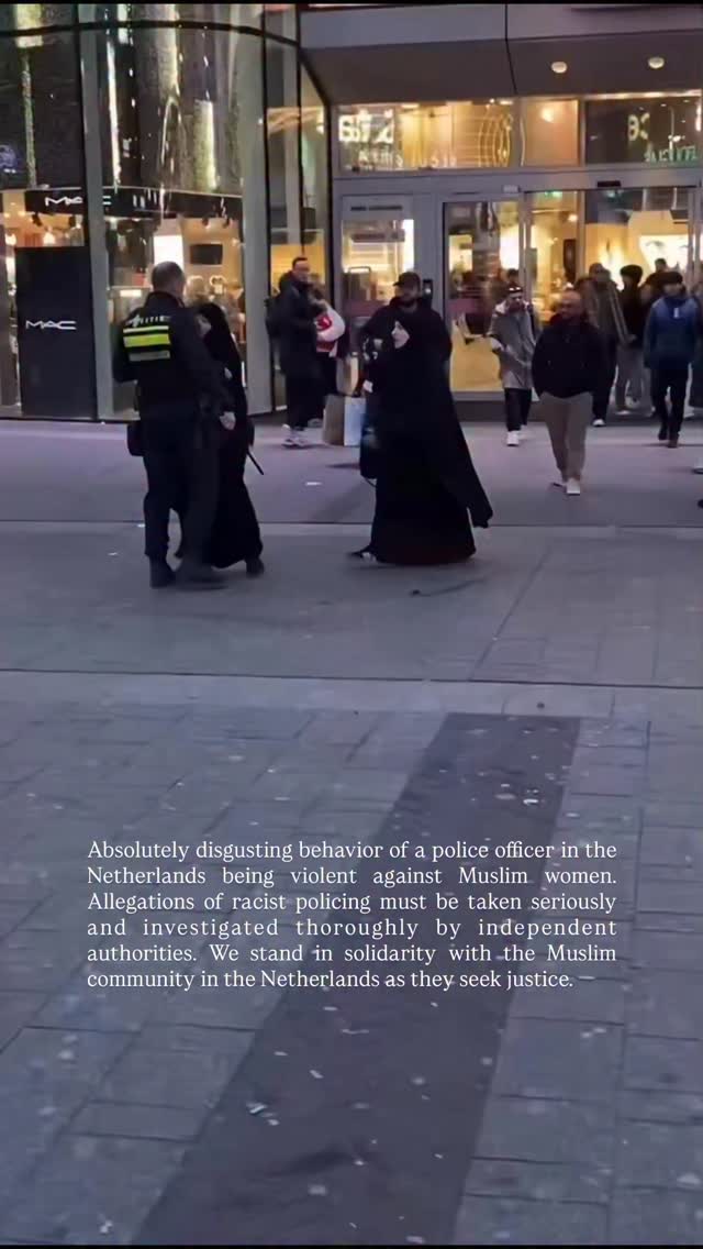 We stand in solidarity with the Muslim community in the Netherlands as ...