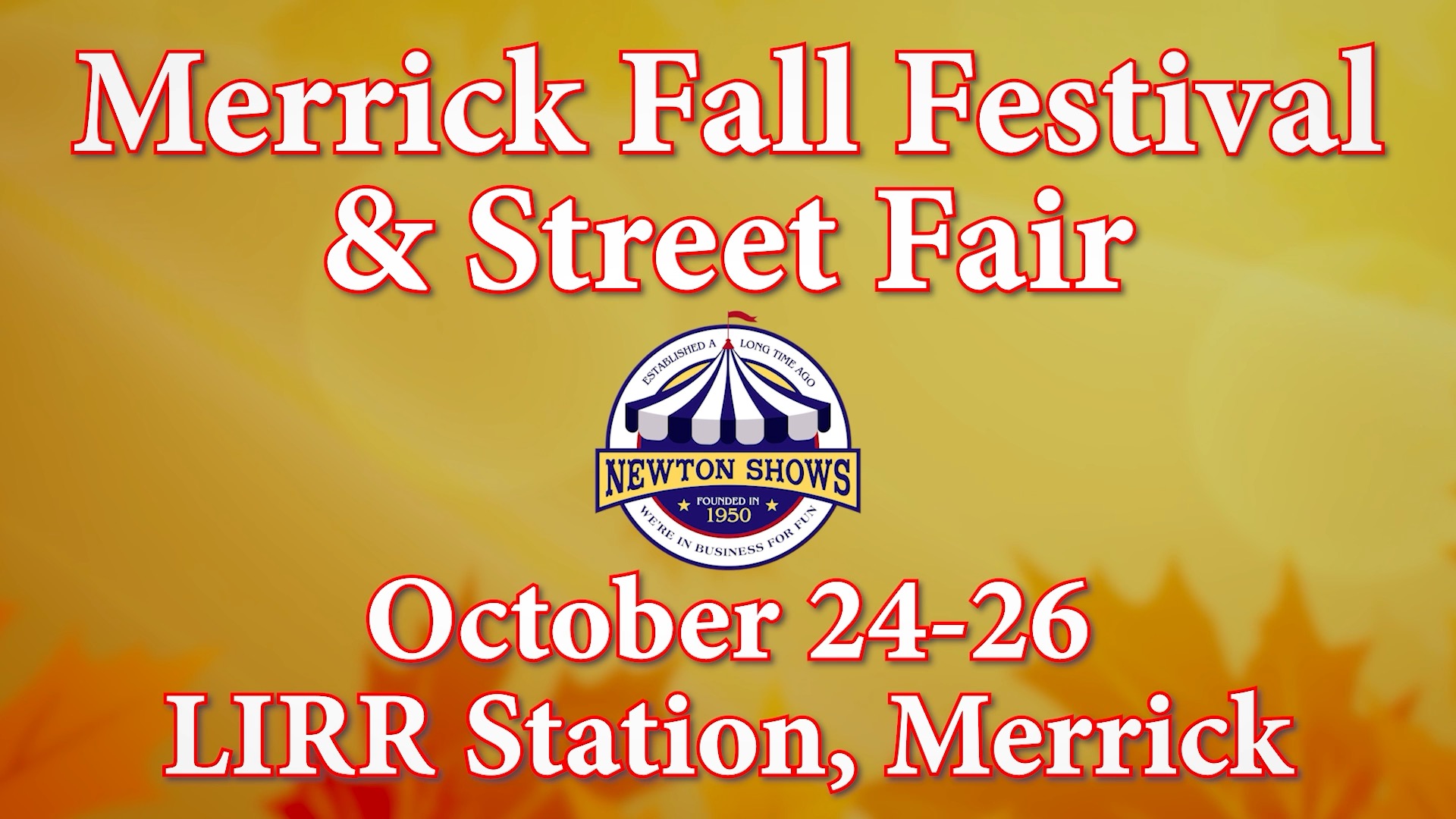 🍂 The Annual Merrick Fall Festival & Street Fair Is This Weekend! 📅 ...