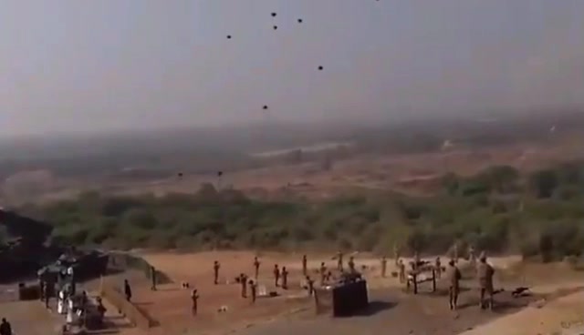 Swarm Drone attack by Pakistan Army's UAV Command during Exercise Raad ...