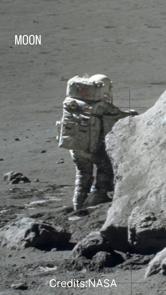 On 13 December 1972, during the third extravehicular activity (EVA