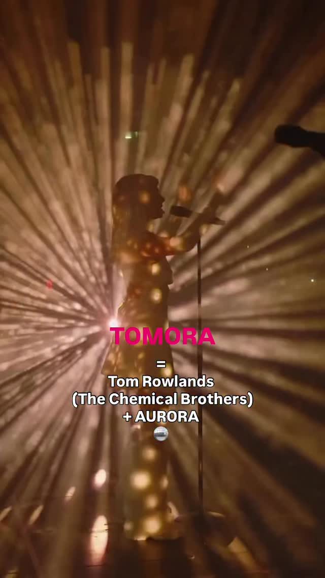 Meet TOMORA 🪩 A new project from Tom Rowlands (The Chemical