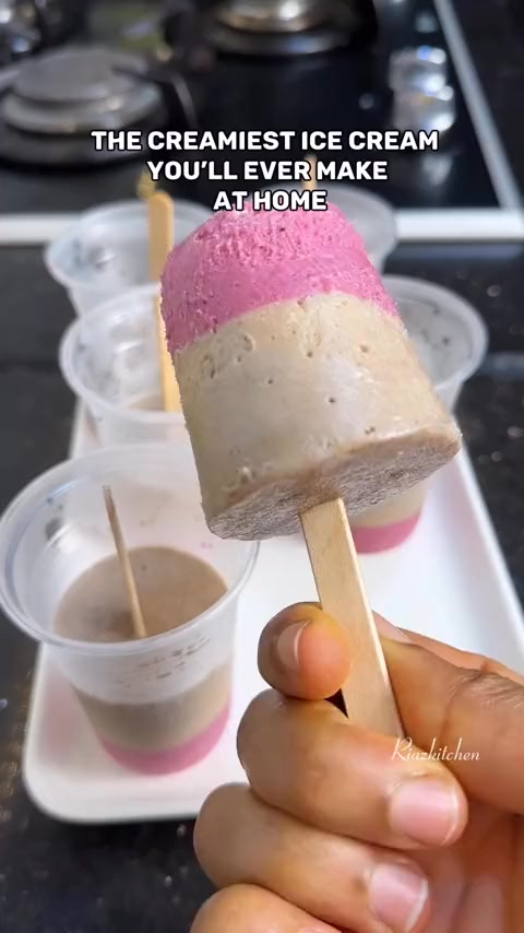 Make this creamy ice cream at home 🥰 #riazkitchen | Riaz Kitchen | Facebook